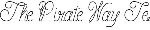Font : PC-LoopDeLou Custom Text : The Pirate Way Test your own text here Click to download or to view this font on a tshirt that can be custom printed in Bali