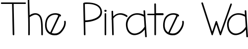 Font : PC-Miss-Thom Custom Text : The Pirate Way Test your own text here Click to download or to view this font on a tshirt that can be custom printed in Bali