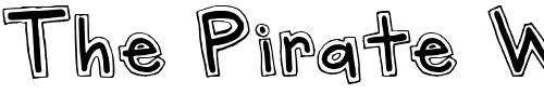 Font : PC-Outline Custom Text : The Pirate Way Test your own text here Click to download or to view this font on a tshirt that can be custom printed in Bali