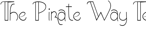 Font : PC-Snapdragon Custom Text : The Pirate Way Test your own text here Click to download or to view this font on a tshirt that can be custom printed in Bali