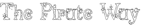 Font : PC-Stars Custom Text : The Pirate Way Test your own text here Click to download or to view this font on a tshirt that can be custom printed in Bali