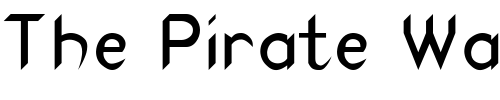 Font : PCCoptath Custom Text : The Pirate Way Test your own text here Click to download or to view this font on a tshirt that can be custom printed in Bali