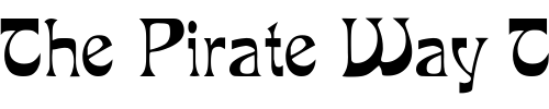 Font : PCMira Custom Text : The Pirate Way Test your own text here Click to download or to view this font on a tshirt that can be custom printed in Bali