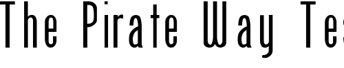Font : PCSunshoe Custom Text : The Pirate Way Test your own text here Click to download or to view this font on a tshirt that can be custom printed in Bali