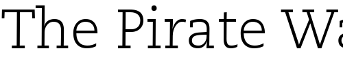 Font : PMN-Caecilia-LT-45-Light Custom Text : The Pirate Way Test your own text here Click to download or to view this font on a tshirt that can be custom printed in Bali