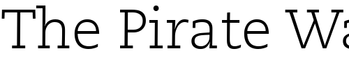 Font : PMNCaecilia45-Light Custom Text : The Pirate Way Test your own text here Click to download or to view this font on a tshirt that can be custom printed in Bali