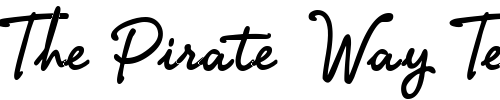 Font : PR8-Charade Custom Text : The Pirate Way Test your own text here Click to download or to view this font on a tshirt that can be custom printed in Bali