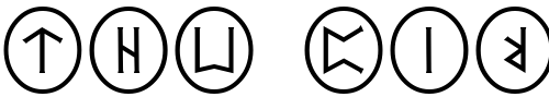 Font : PR_Runestones_2 Custom Text : The Pirate Way Test your own text here Click to download or to view this font on a tshirt that can be custom printed in Bali