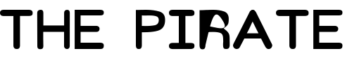 Font : PSSezame Custom Text : The Pirate Way Test your own text here Click to download or to view this font on a tshirt that can be custom printed in Bali