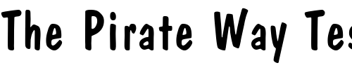 Font : PT-Broad-Tip Custom Text : The Pirate Way Test your own text here Click to download or to view this font on a tshirt that can be custom printed in Bali
