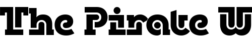 Font : PT-DublonBrus-Bold-Cyrillic Custom Text : The Pirate Way Test your own text here Click to download or to view this font on a tshirt that can be custom printed in Bali