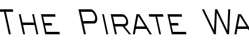 Font : PT-Eyechart-CondBS-Regular Custom Text : The Pirate Way Test your own text here Click to download or to view this font on a tshirt that can be custom printed in Bali