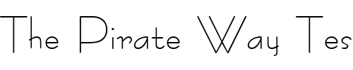 Font : PT-Fineline Custom Text : The Pirate Way Test your own text here Click to download or to view this font on a tshirt that can be custom printed in Bali
