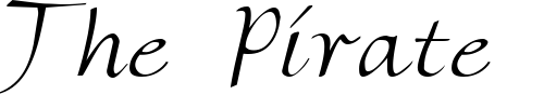 Font : PT-Florentine-Swash-Caps-Regular Custom Text : The Pirate Way Test your own text here Click to download or to view this font on a tshirt that can be custom printed in Bali