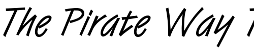 Font : PT-Hand-Label Custom Text : The Pirate Way Test your own text here Click to download or to view this font on a tshirt that can be custom printed in Bali