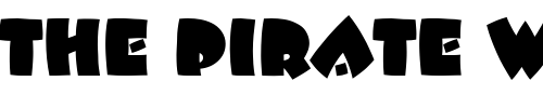 Font : PT-Lampoon Custom Text : The Pirate Way Test your own text here Click to download or to view this font on a tshirt that can be custom printed in Bali