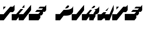 Font : PT-Perspective Custom Text : The Pirate Way Test your own text here Click to download or to view this font on a tshirt that can be custom printed in Bali