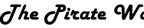 Font : PT-Ragtop Custom Text : The Pirate Way Test your own text here Click to download or to view this font on a tshirt that can be custom printed in Bali