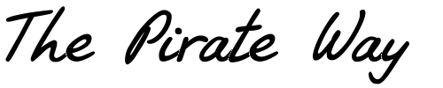 Font : PT-Script-Stream Custom Text : The Pirate Way Test your own text here Click to download or to view this font on a tshirt that can be custom printed in Bali
