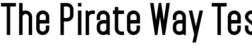 Font : Pakt-Black Custom Text : The Pirate Way Test your own text here Click to download or to view this font on a tshirt that can be custom printed in Bali
