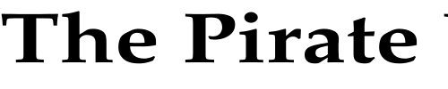 Font : Palatino-Bold-Wd Custom Text : The Pirate Way Test your own text here Click to download or to view this font on a tshirt that can be custom printed in Bali