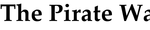 Font : Palatino-S-Bold Custom Text : The Pirate Way Test your own text here Click to download or to view this font on a tshirt that can be custom printed in Bali