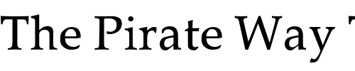 Font : Palatino-Thin Custom Text : The Pirate Way Test your own text here Click to download or to view this font on a tshirt that can be custom printed in Bali