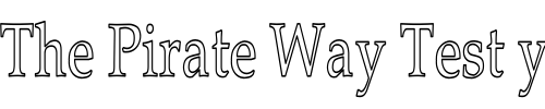 Font : Palatino-ThinHC Custom Text : The Pirate Way Test your own text here Click to download or to view this font on a tshirt that can be custom printed in Bali