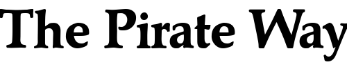 Font : PalazzoOriginal-Bold Custom Text : The Pirate Way Test your own text here Click to download or to view this font on a tshirt that can be custom printed in Bali