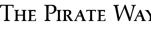 Font : PalazzoSmc-Regular Custom Text : The Pirate Way Test your own text here Click to download or to view this font on a tshirt that can be custom printed in Bali