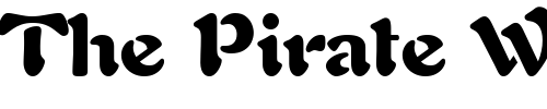 Font : Palette-Black-SSi-Black Custom Text : The Pirate Way Test your own text here Click to download or to view this font on a tshirt that can be custom printed in Bali