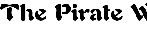 Font : PaletteBlackSSK Custom Text : The Pirate Way Test your own text here Click to download or to view this font on a tshirt that can be custom printed in Bali