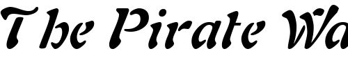 Font : PaletteSSK-BoldItalic Custom Text : The Pirate Way Test your own text here Click to download or to view this font on a tshirt that can be custom printed in Bali