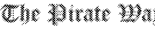 Font : PalimpsestRegular Custom Text : The Pirate Way Test your own text here Click to download or to view this font on a tshirt that can be custom printed in Bali