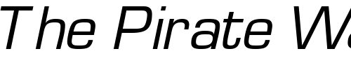 Font : PalindromeSSK-Italic Custom Text : The Pirate Way Test your own text here Click to download or to view this font on a tshirt that can be custom printed in Bali