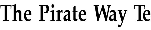 Font : PalisadeCondensed-Bold Custom Text : The Pirate Way Test your own text here Click to download or to view this font on a tshirt that can be custom printed in Bali
