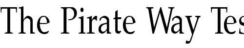 Font : PalisadeCondensed-Regular Custom Text : The Pirate Way Test your own text here Click to download or to view this font on a tshirt that can be custom printed in Bali
