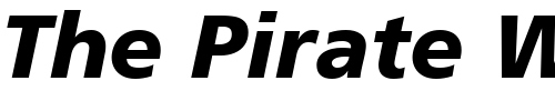 Font : Palma-Black-SSi-Black Custom Text : The Pirate Way Test your own text here Click to download or to view this font on a tshirt that can be custom printed in Bali