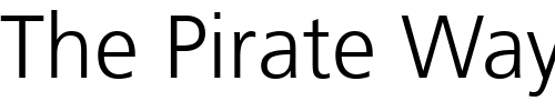 Font : Palma-Light-SSi-Light Custom Text : The Pirate Way Test your own text here Click to download or to view this font on a tshirt that can be custom printed in Bali