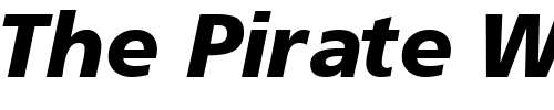 Font : PalmaBlackSSK-Italic Custom Text : The Pirate Way Test your own text here Click to download or to view this font on a tshirt that can be custom printed in Bali