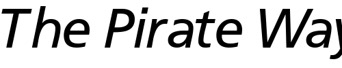 Font : PalmaSSK-Italic Custom Text : The Pirate Way Test your own text here Click to download or to view this font on a tshirt that can be custom printed in Bali