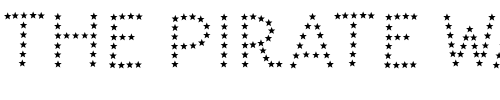 Font : Paltime-Star Custom Text : The Pirate Way Test your own text here Click to download or to view this font on a tshirt that can be custom printed in Bali