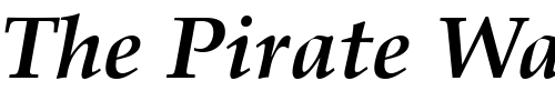Font : Palton-BOLDITALIC Custom Text : The Pirate Way Test your own text here Click to download or to view this font on a tshirt that can be custom printed in Bali