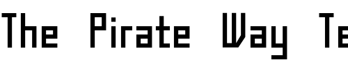Font : Pam-New-M Custom Text : The Pirate Way Test your own text here Click to download or to view this font on a tshirt that can be custom printed in Bali