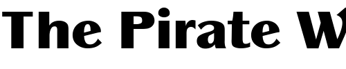Font : Panache-Black Custom Text : The Pirate Way Test your own text here Click to download or to view this font on a tshirt that can be custom printed in Bali
