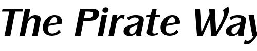 Font : Panache-BoldIta Custom Text : The Pirate Way Test your own text here Click to download or to view this font on a tshirt that can be custom printed in Bali