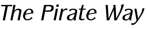 Font : Panache-BookIta Custom Text : The Pirate Way Test your own text here Click to download or to view this font on a tshirt that can be custom printed in Bali