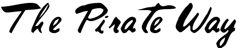 Font : PanareaScriptSSK Custom Text : The Pirate Way Test your own text here Click to download or to view this font on a tshirt that can be custom printed in Bali