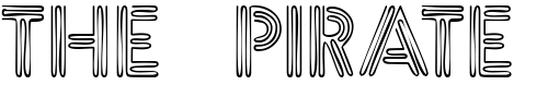 Font : PandemoniaCapsSSK Custom Text : The Pirate Way Test your own text here Click to download or to view this font on a tshirt that can be custom printed in Bali