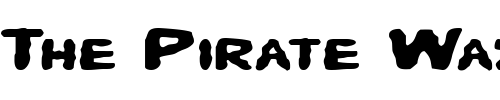 Font : Pandemonious-Puffery-Expanded Custom Text : The Pirate Way Test your own text here Click to download or to view this font on a tshirt that can be custom printed in Bali